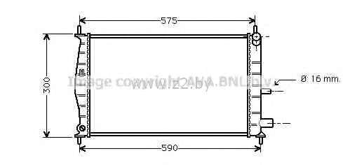 Радиатор основной