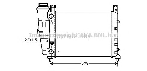 Радиатор основной