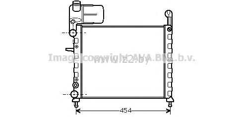 Радиатор основной