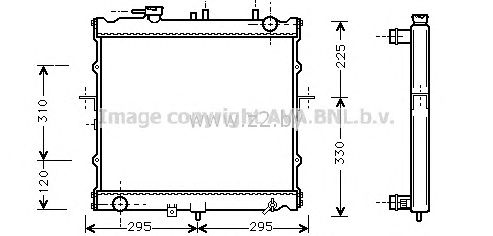 Радиатор основной