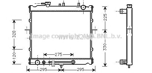 Радиатор основной