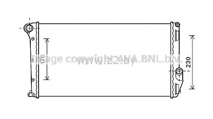 Радиатор основной