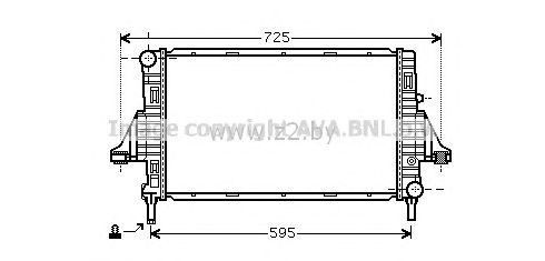 Радиатор основной