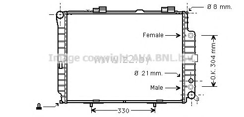 Радиатор основной