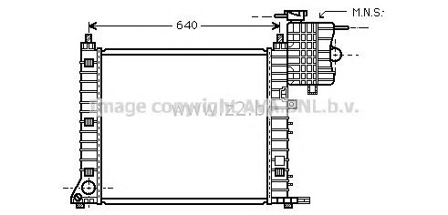 Радиатор основной