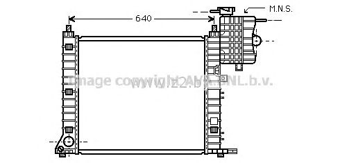 Радиатор основной