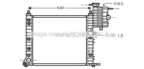 Радиатор основной