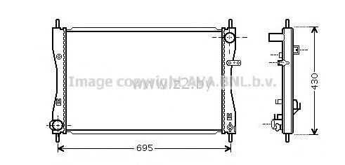 Радиатор основной