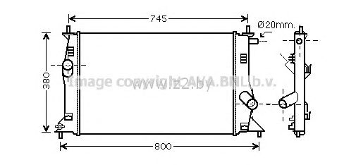 Радиатор основной