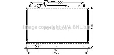 Радиатор основной
