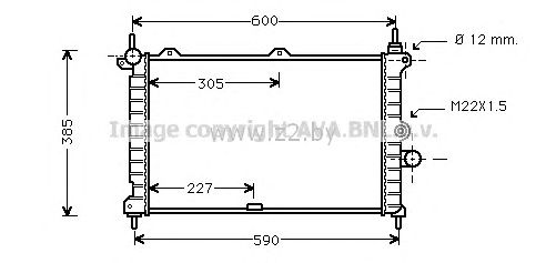 Радиатор основной