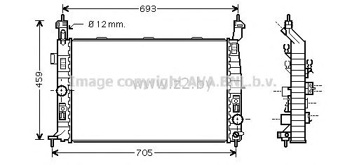 Радиатор основной