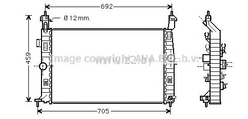 Радиатор основной