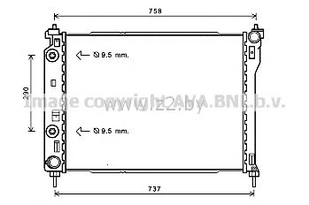 Радиатор основной