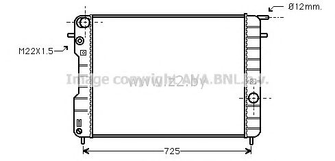 Радиатор основной