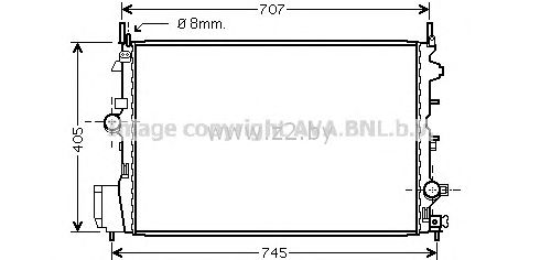 Радиатор основной