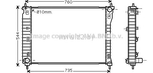 Радиатор основной