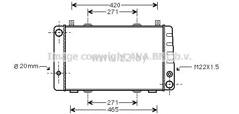 Радиатор основной