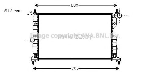 Радиатор основной