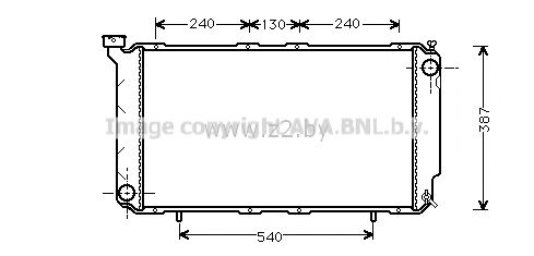 Радиатор основной