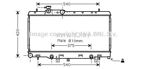 Радиатор основной