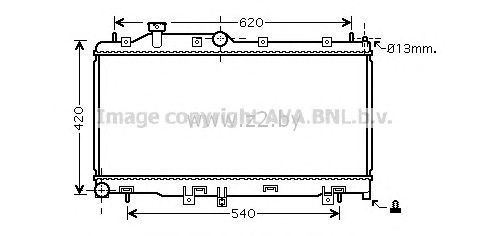 Радиатор основной