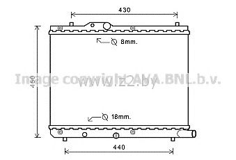 Радиатор основной