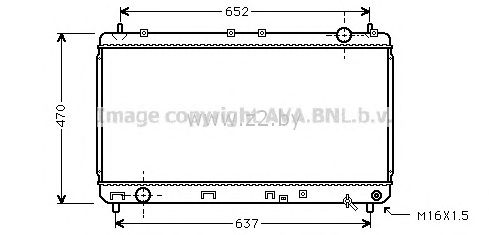 Радиатор основной