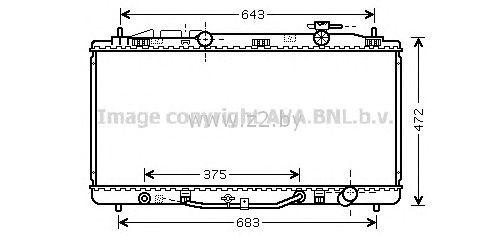 Радиатор основной