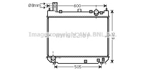 Радиатор основной
