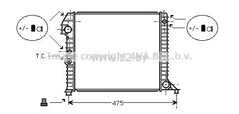 Радиатор основной