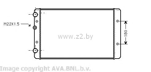 Радиатор основной