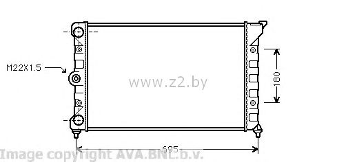 Радиатор основной