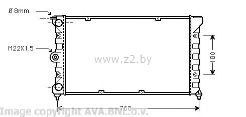 Радиатор основной
