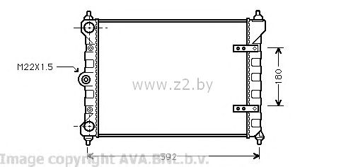 Радиатор основной