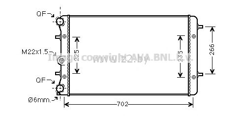 Радиатор основной