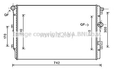 Радиатор основной