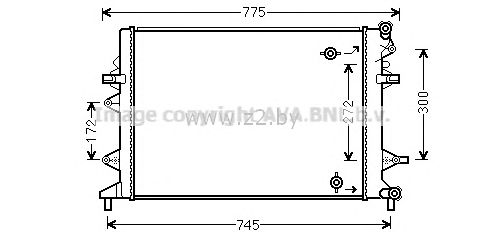 Радиатор основной
