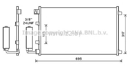 Радиатор кондиционера