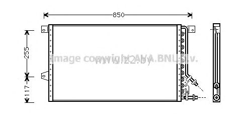 Радиатор кондиционера