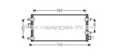 Радиатор кондиционера