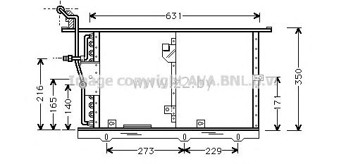 Радиатор кондиционера