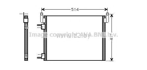 Радиатор кондиционера