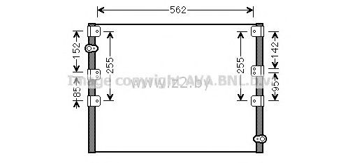 Радиатор кондиционера