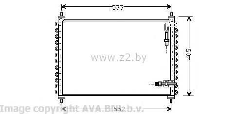 Радиатор кондиционера
