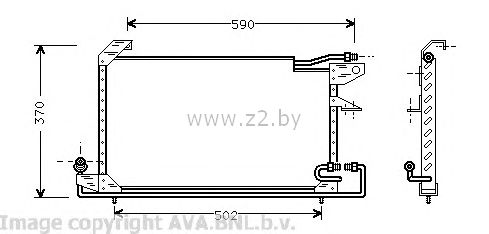 Радиатор кондиционера