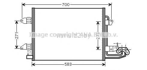 Радиатор кондиционера