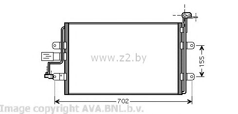 Радиатор кондиционера