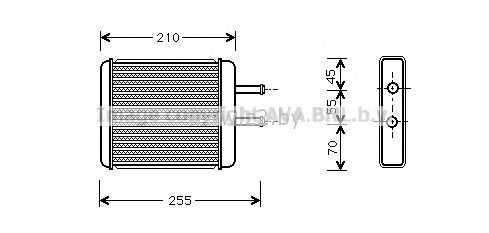 Радиатор печки