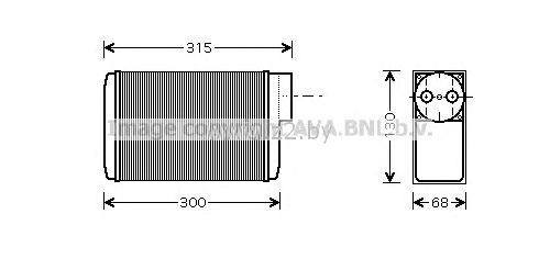 Радиатор печки